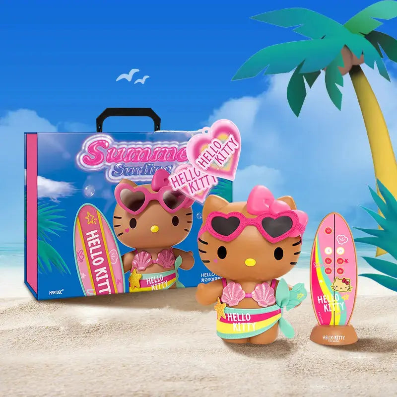 MarTUBE x Sanrio Beach Surfing Bluetooth Hello Kitty Speaker