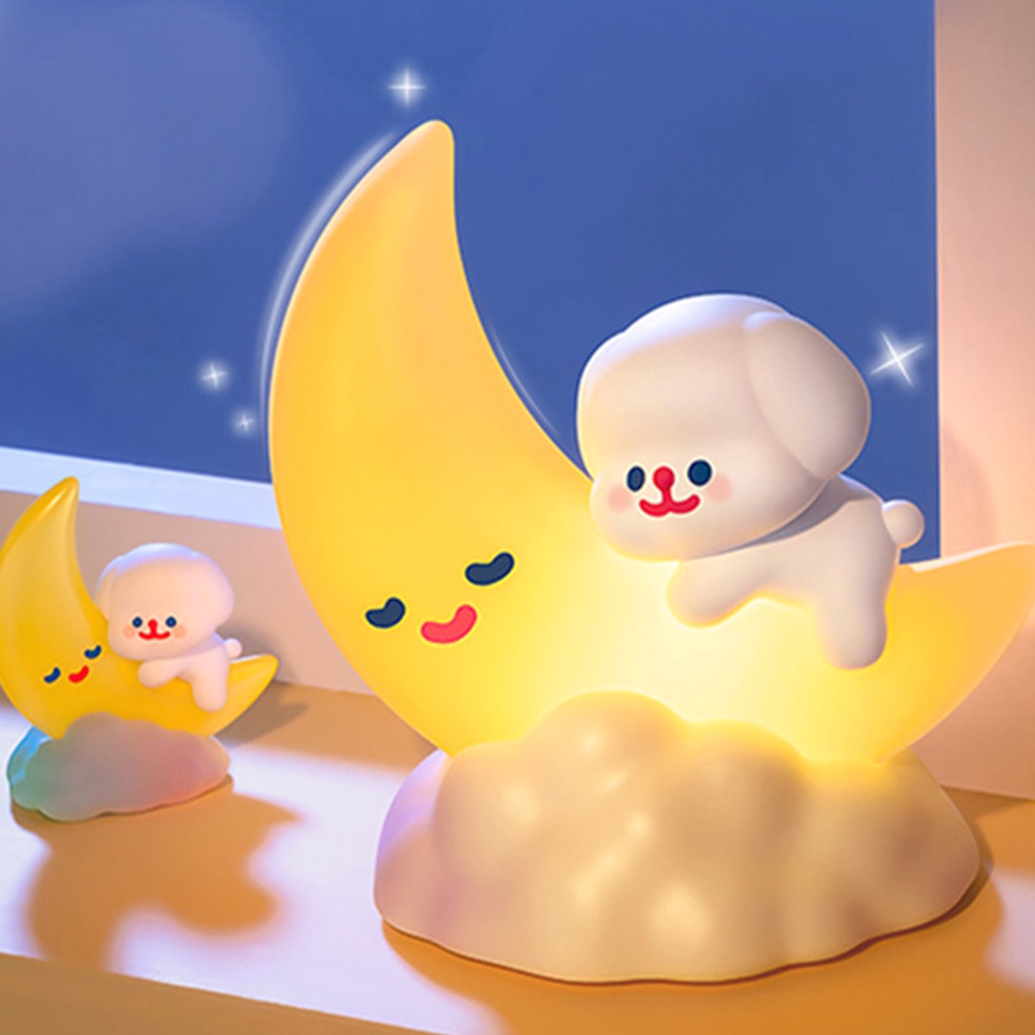 MarTUBE RiCO Pudding Puppy Moon Night Light