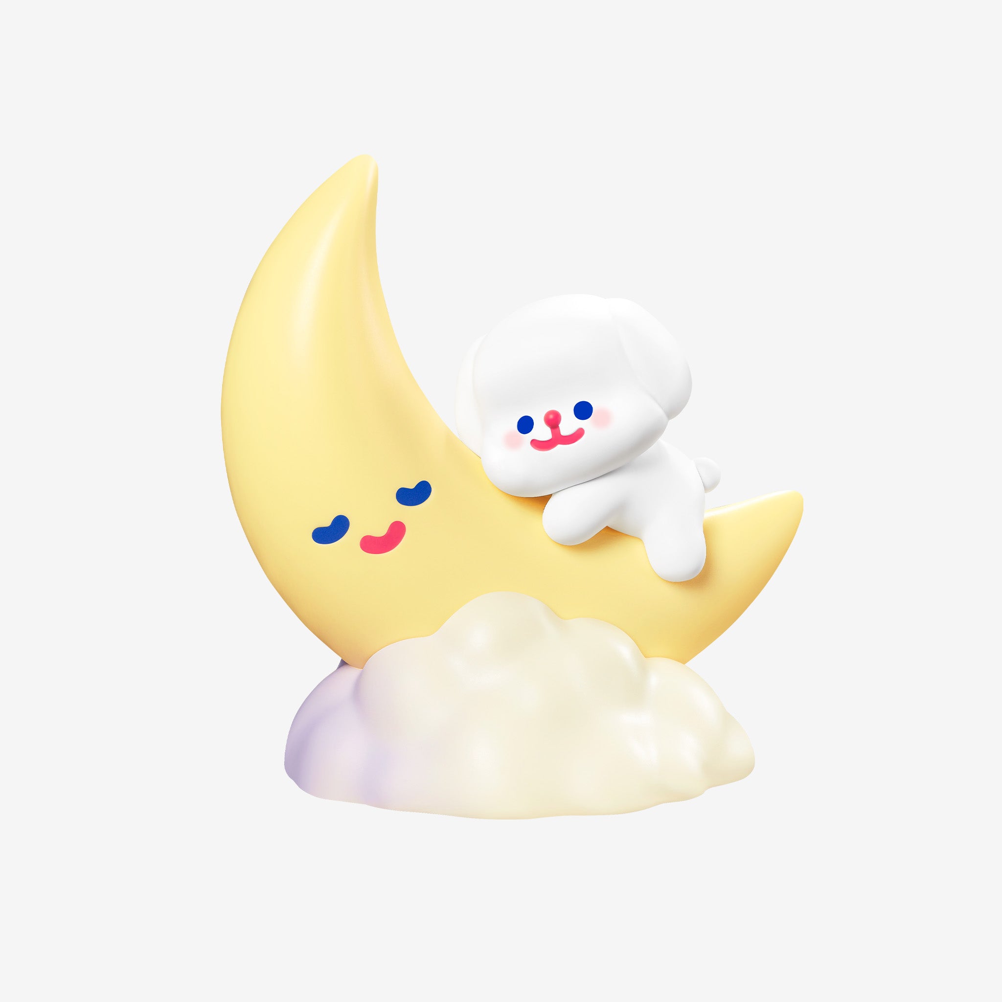 MarTUBE RiCO Pudding Puppy Moon Night Light