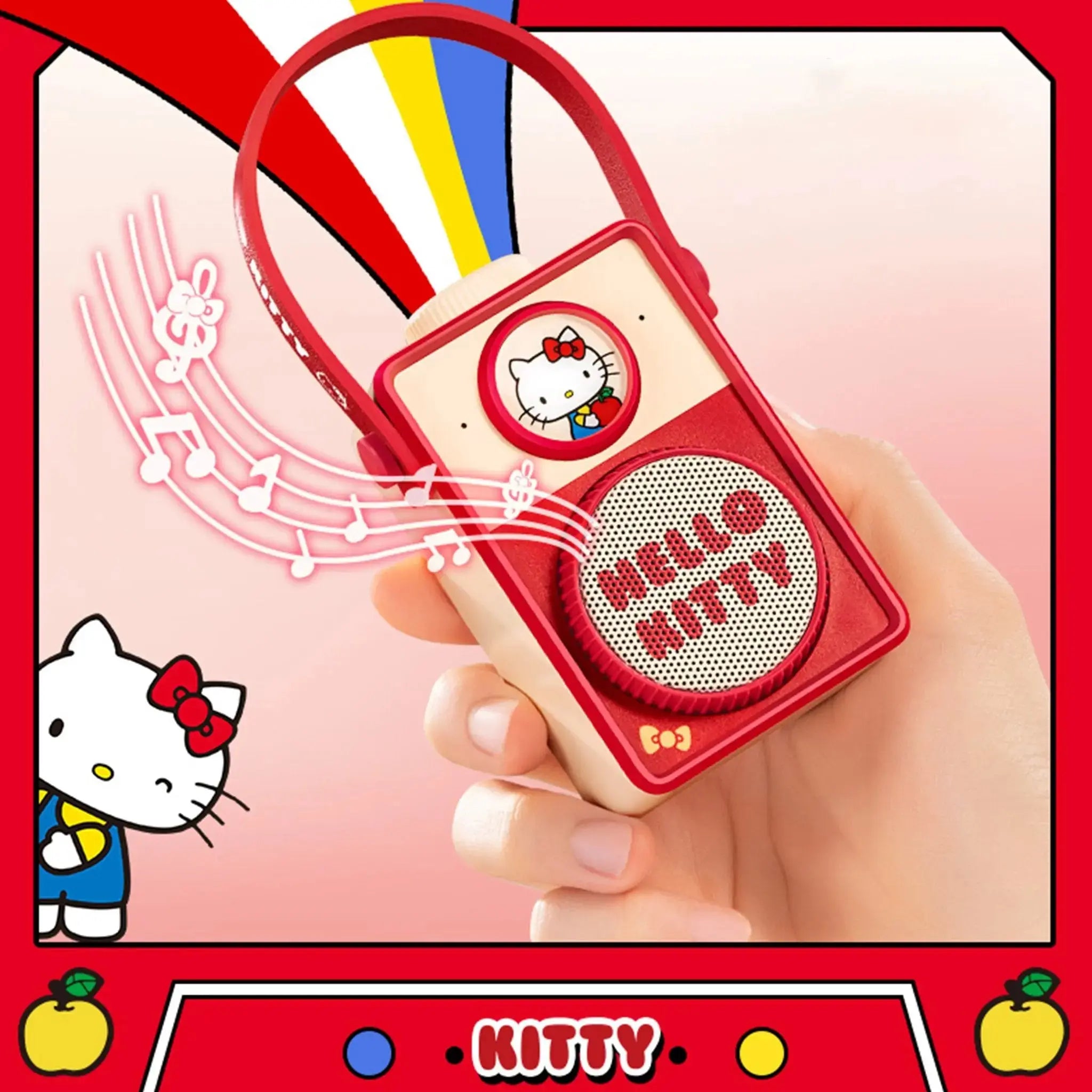 MarTUBE x Sanrio Beach Surfing Bluetooth Hello Kitty Speaker