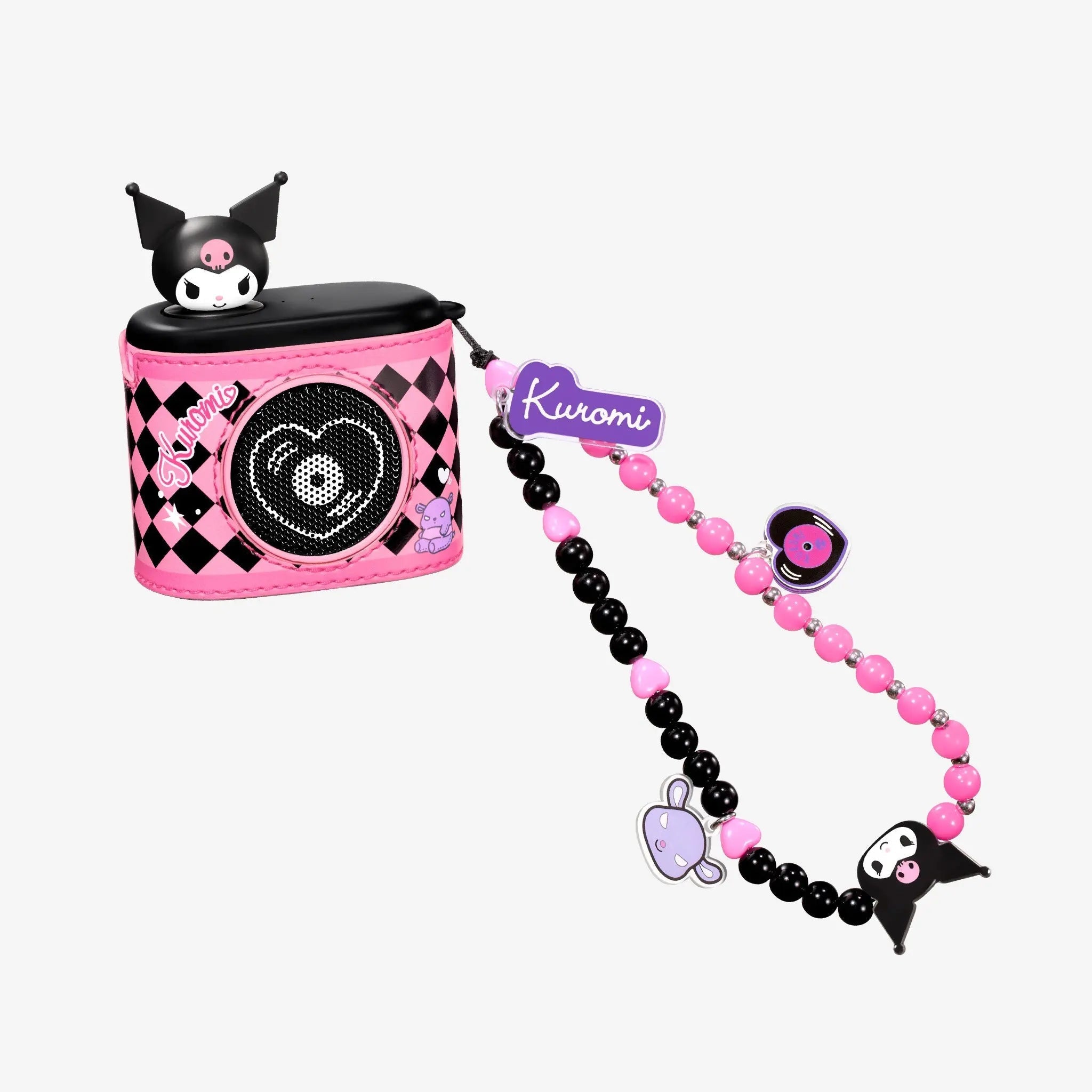 MarTUBE?? x Sanrio Kuromi Camera Portable Speakers Bluetooth Wireless - MarTUBE