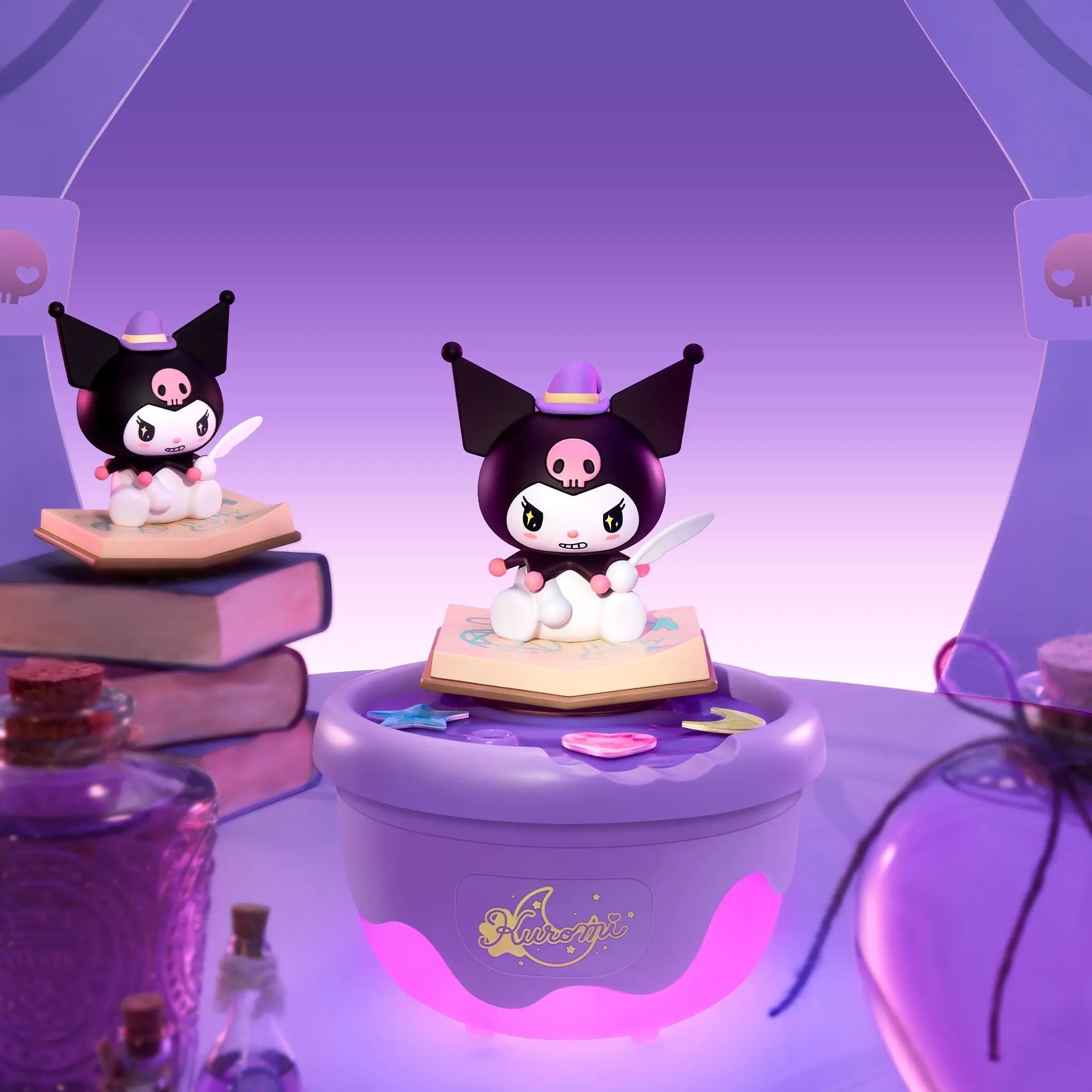 MarTUBE?? x Sanrio Kuromi Magic Humidifier Mini Spray Night Lights Decor - MarTUBE