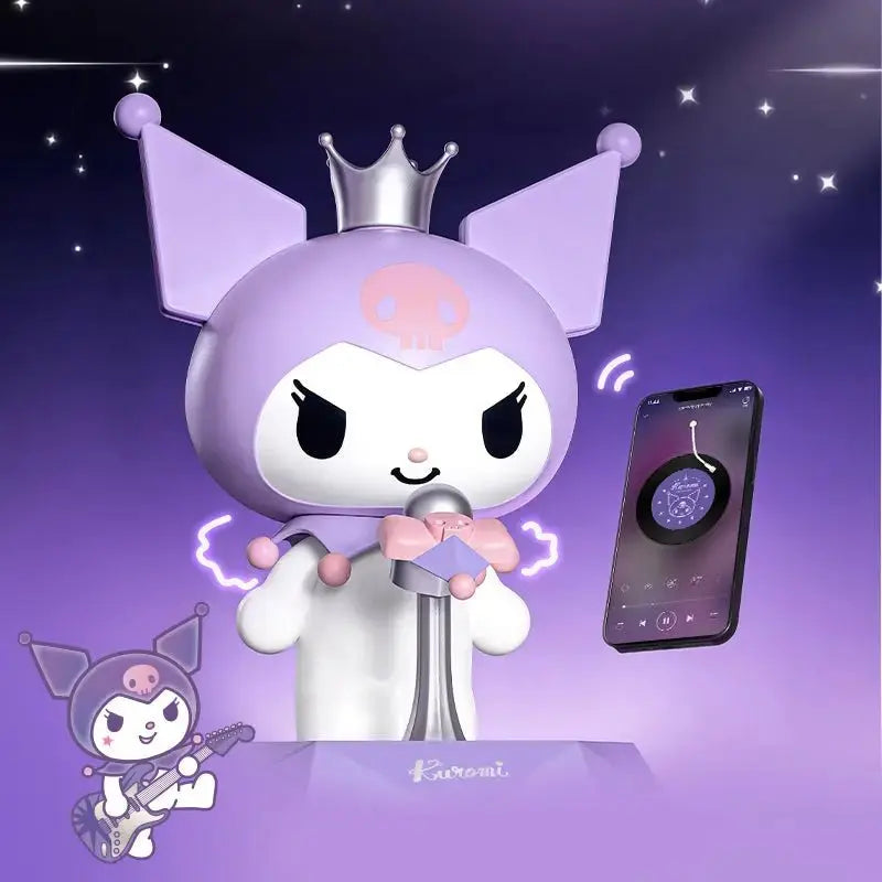 MarTUBE?? x Sanrio Kuromi Speaker Bluetooth Wireless - MarTUBE