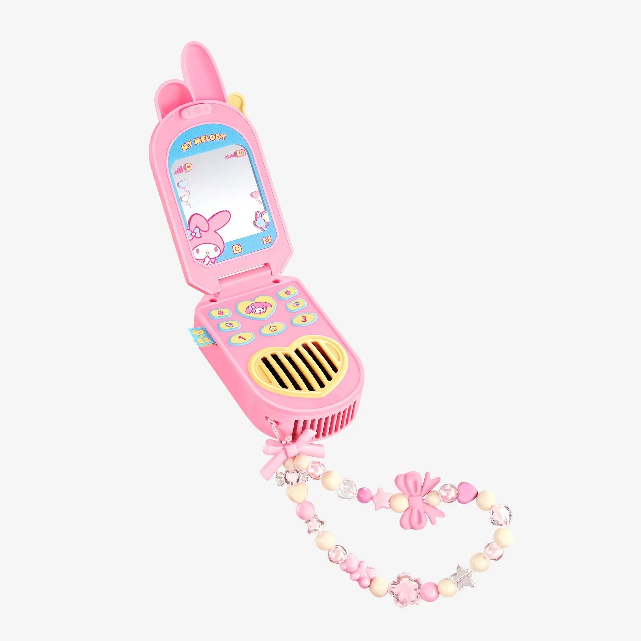 MarTUBE?? x Sanrio My Melody Portable Mini Hanging Neck Electric Fan - MarTUBE