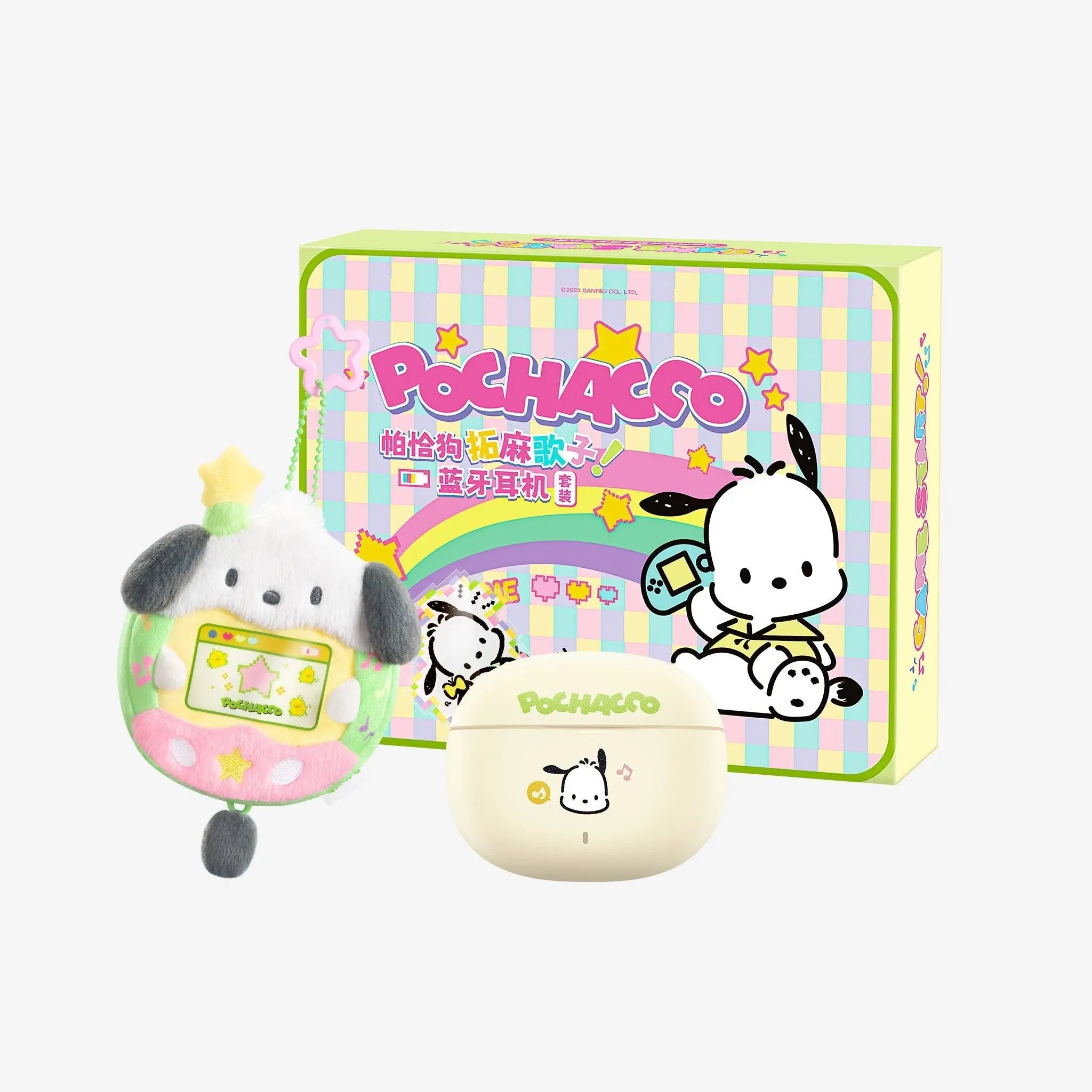 MarTUBE?? x Sanrio Pochacco Bluetooth Earphones Headphones Wireless Earbuds - MarTUBE